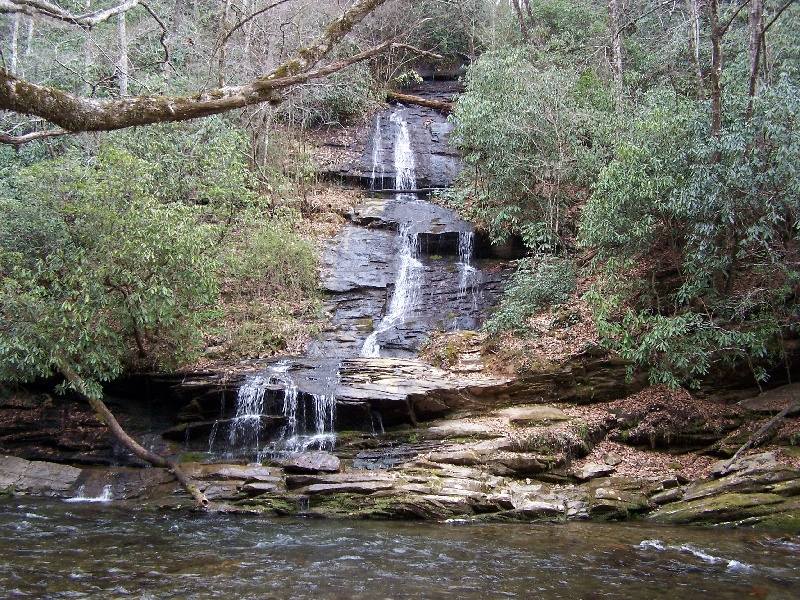 Waterfall on Deep Creek near Townsend