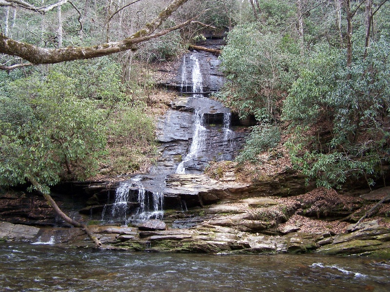 Waterfall on Deep Creek near Pigeon Forge